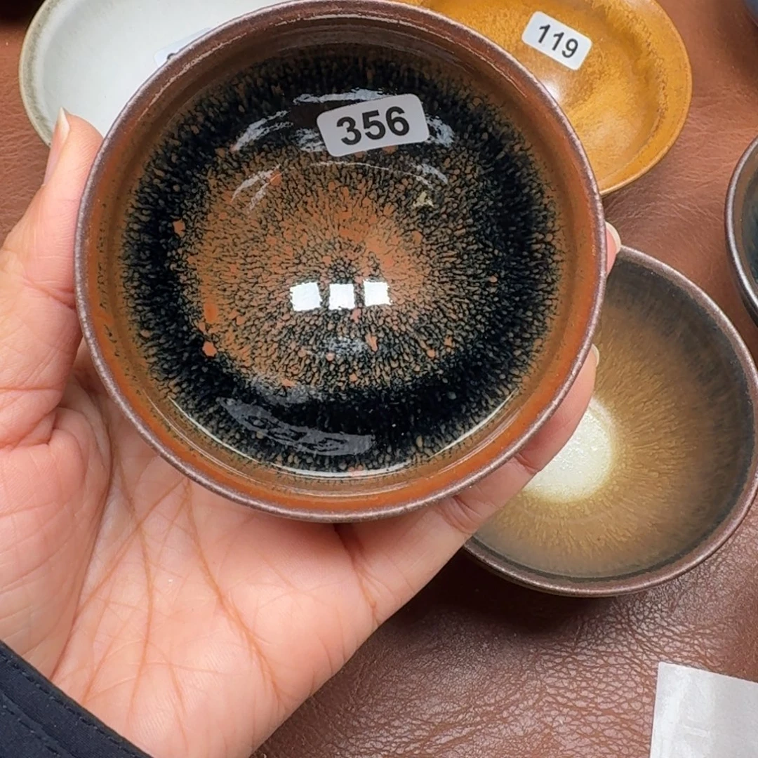 茶盏龙窑柴烧自然还原356