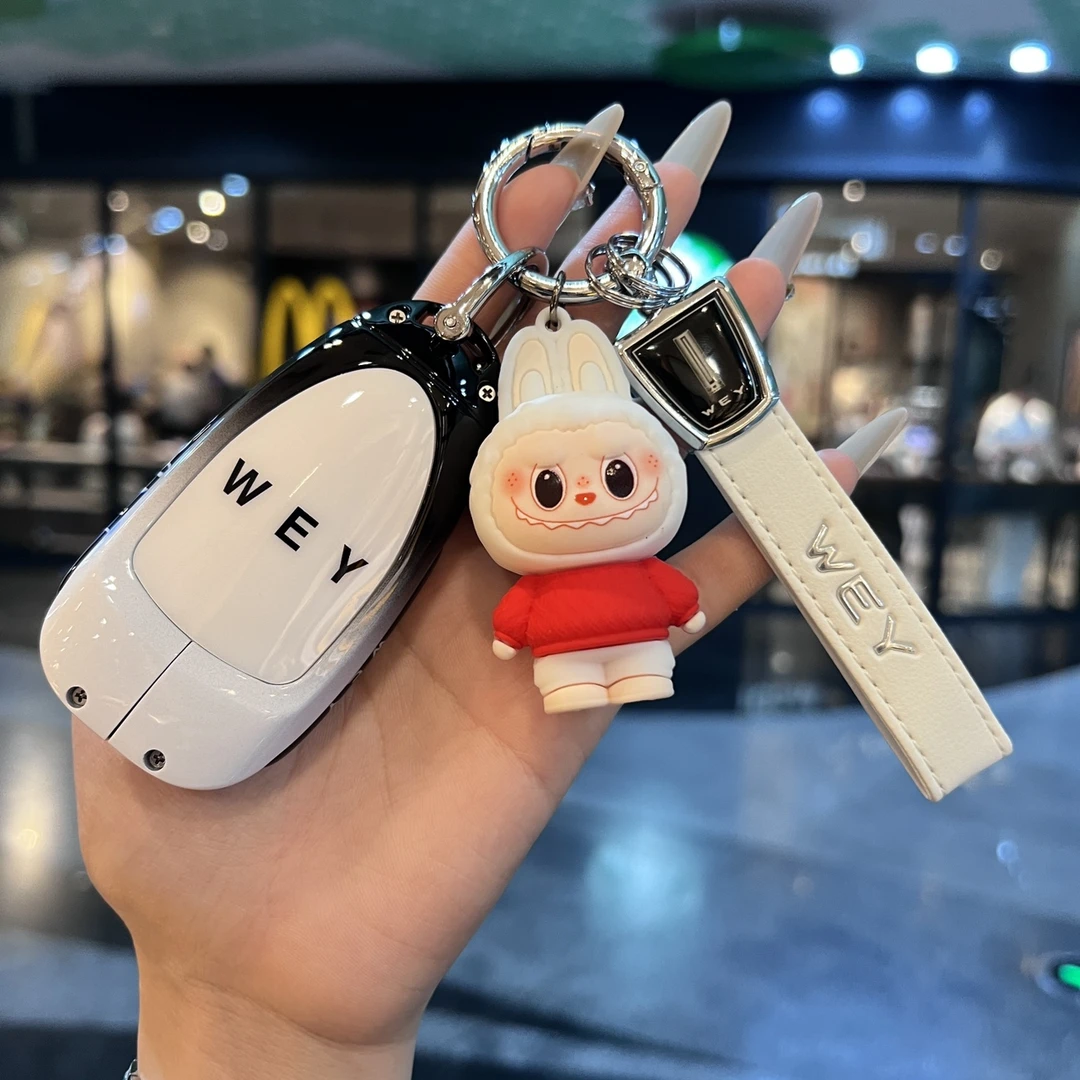 适用魏派钥匙套高山8壳DHTPHEV摩卡25款新魏牌7包WEY9扣蓝山男女