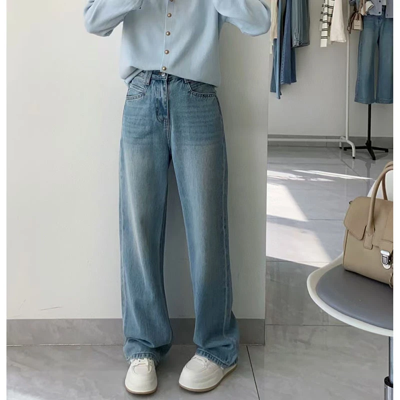 璇璇家春款时尚阔腿裤6306