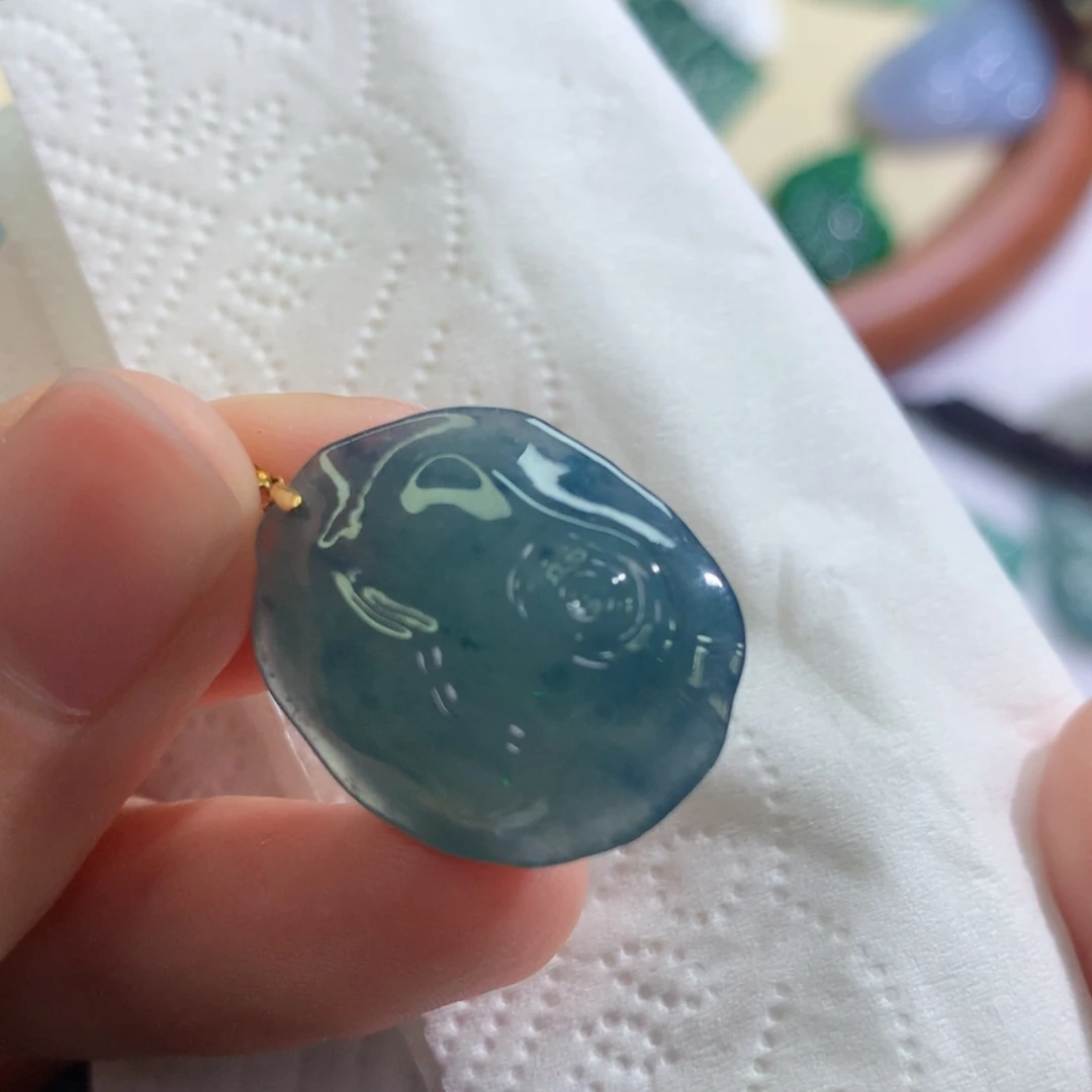 【闪购商品】翡翠吊坠(不含链)未镶嵌 9973