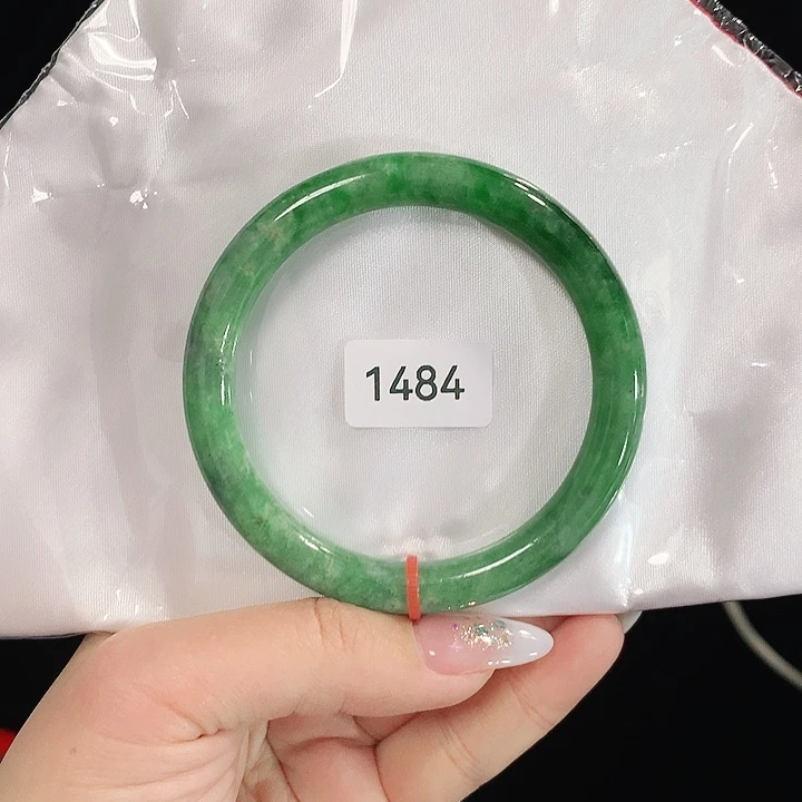 翡翠手镯未镶嵌天然翡翠手镯59