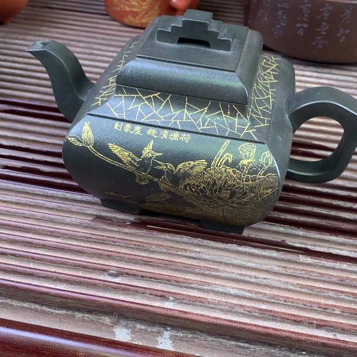紫砂茶壶原矿手工96