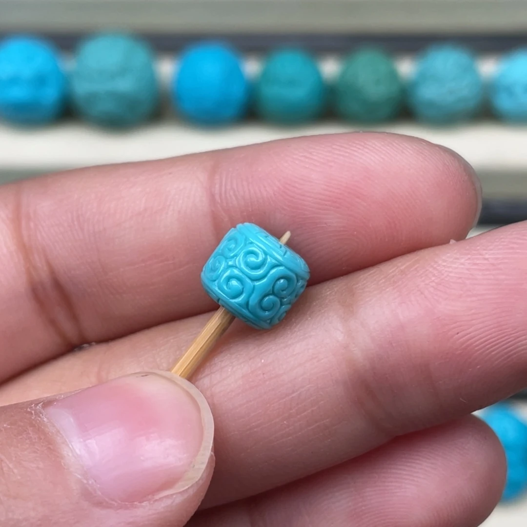 绿松石挂件未镶嵌老*