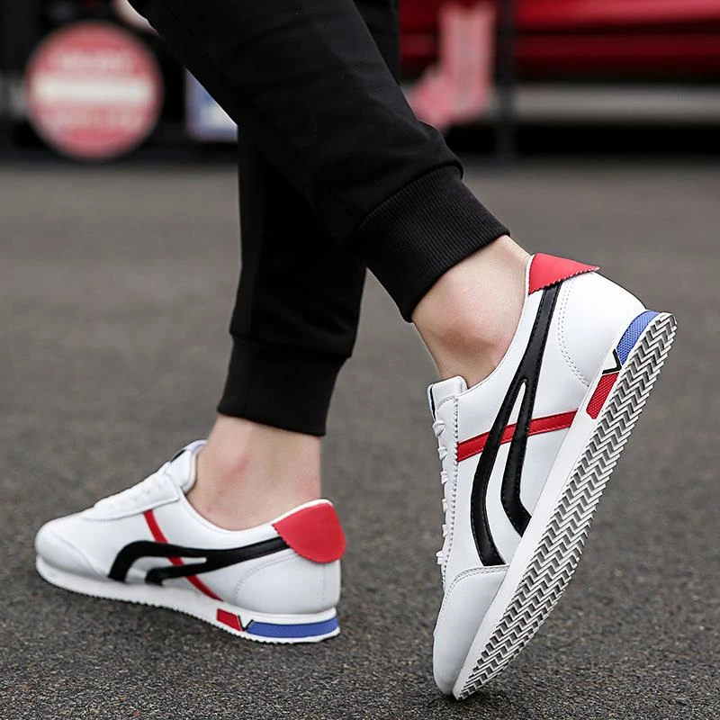 男鞋春季透气2025新款运动休闲鞋子男士板鞋韩版潮流百搭小白鞋男