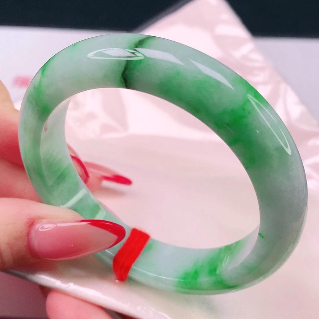 翡翠未镶嵌手镯天然翡翠1129