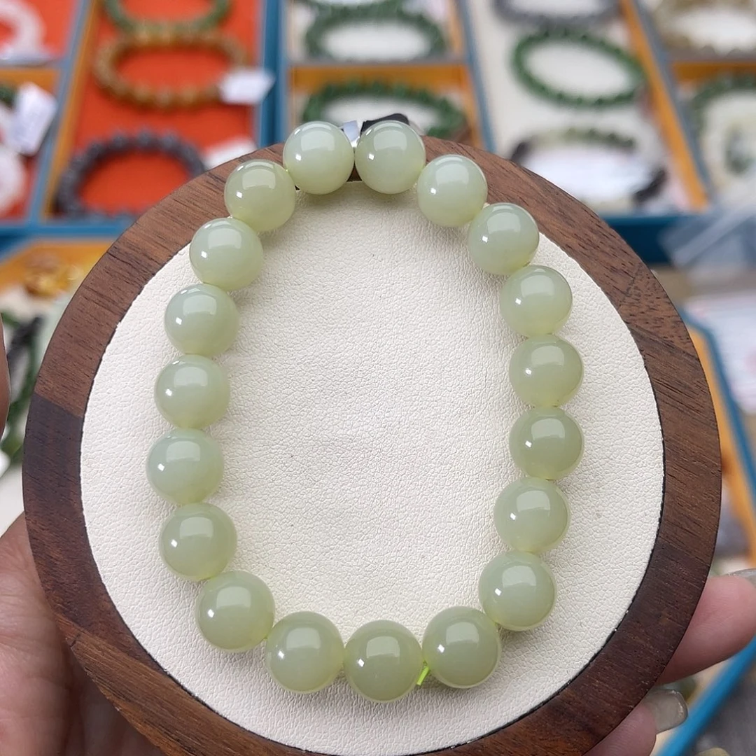 和田玉未镶嵌手串Z30卡10