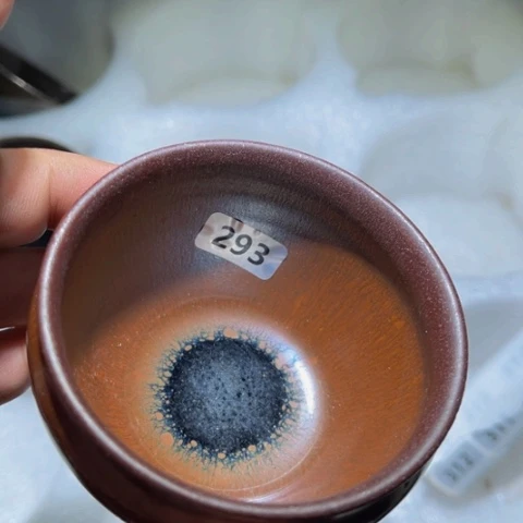 茶盏原矿原釉柴烧建盏