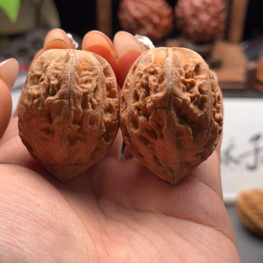 文玩核桃把件关东木子家楸大胖23