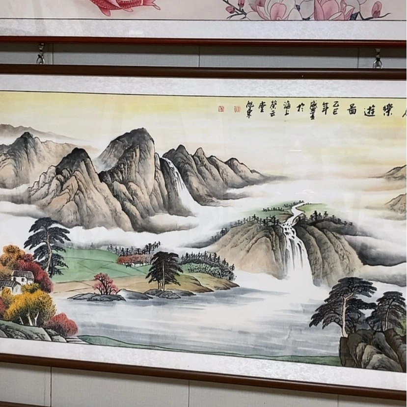 【闪购商品】国画手绘国画带框