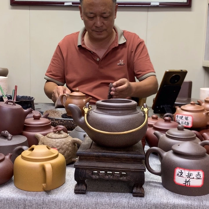 茶壶紫泥蛋包430 C半手工制作