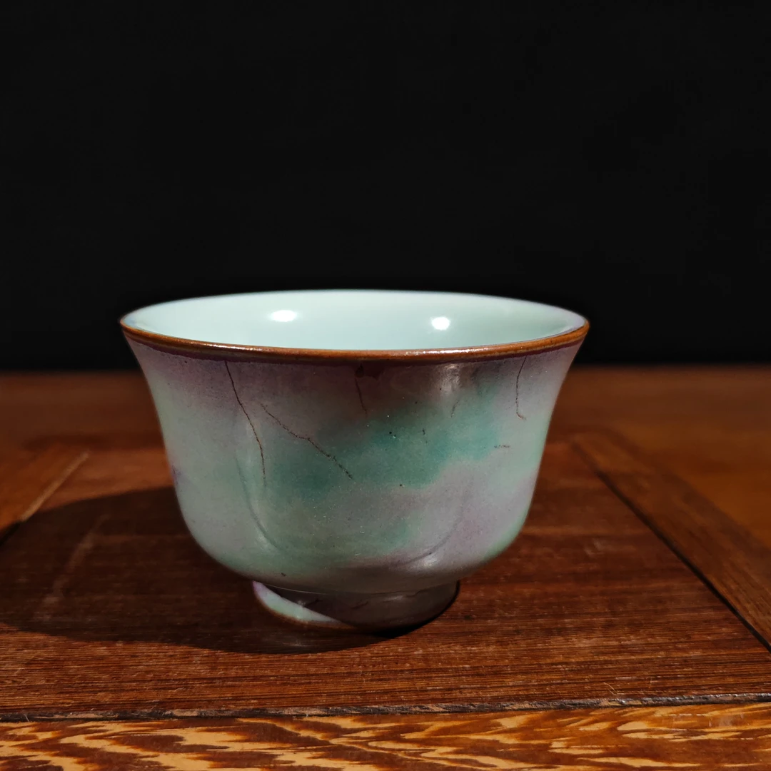 【孔家钧窑甄选】-压手杯