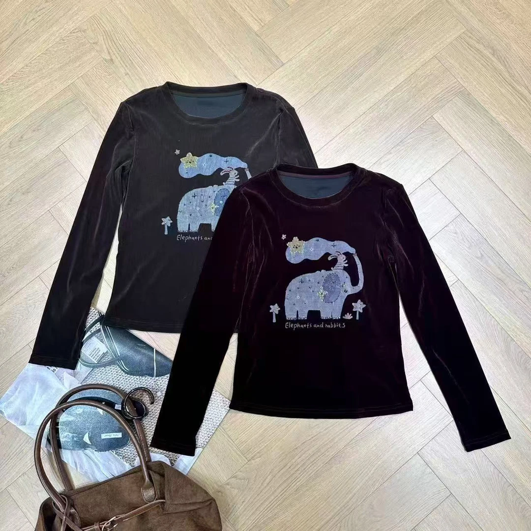 【米兰家】2025秋冬新款小众设计款长袖上衣（2012）NO退NO换