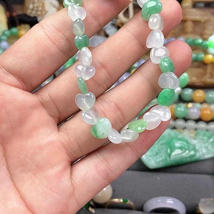 未镶嵌手链翡翠翡翠手链
