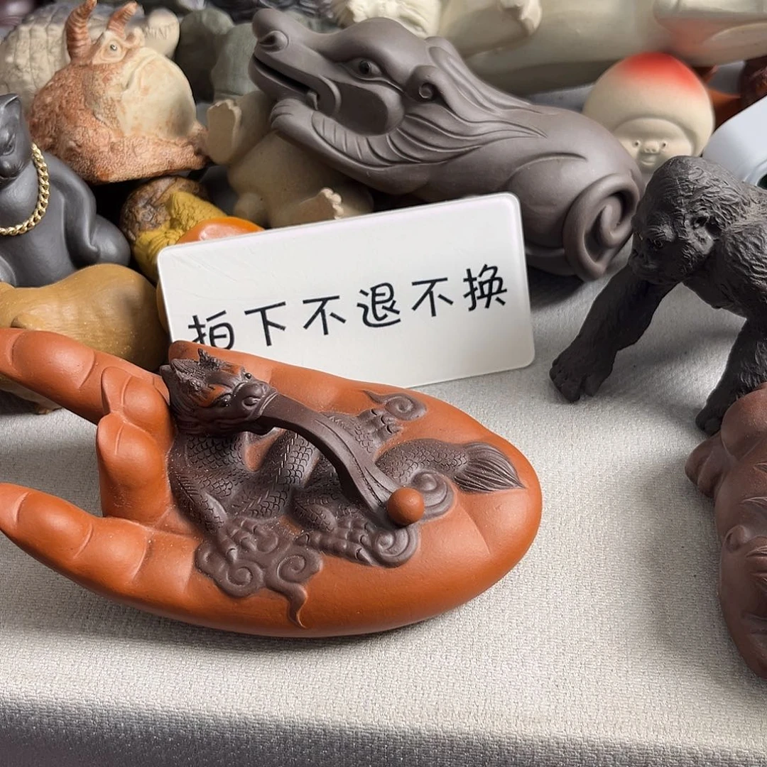 紫砂茶宠渗**景紫砂瑕疵