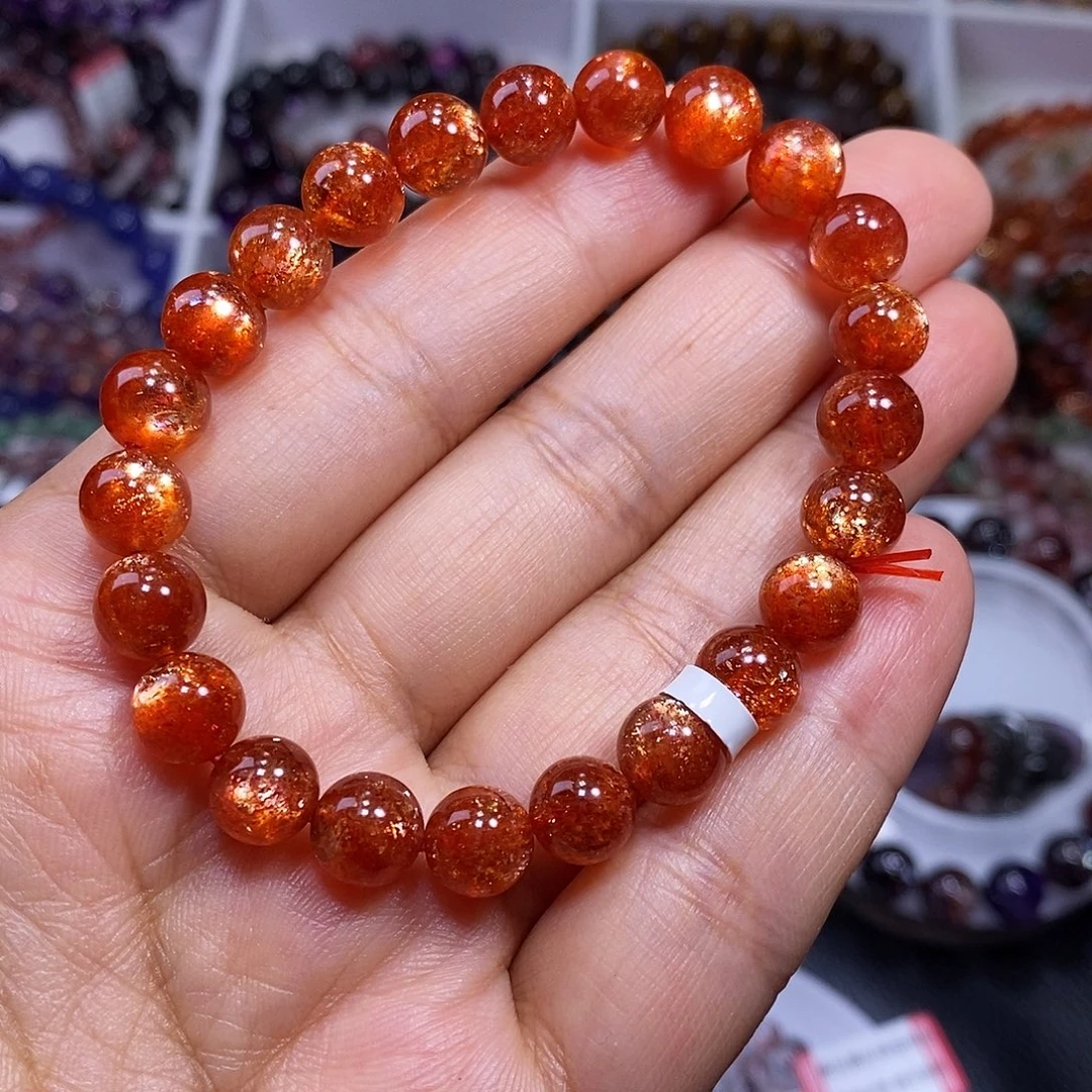 未镶嵌日光石手链金太阳