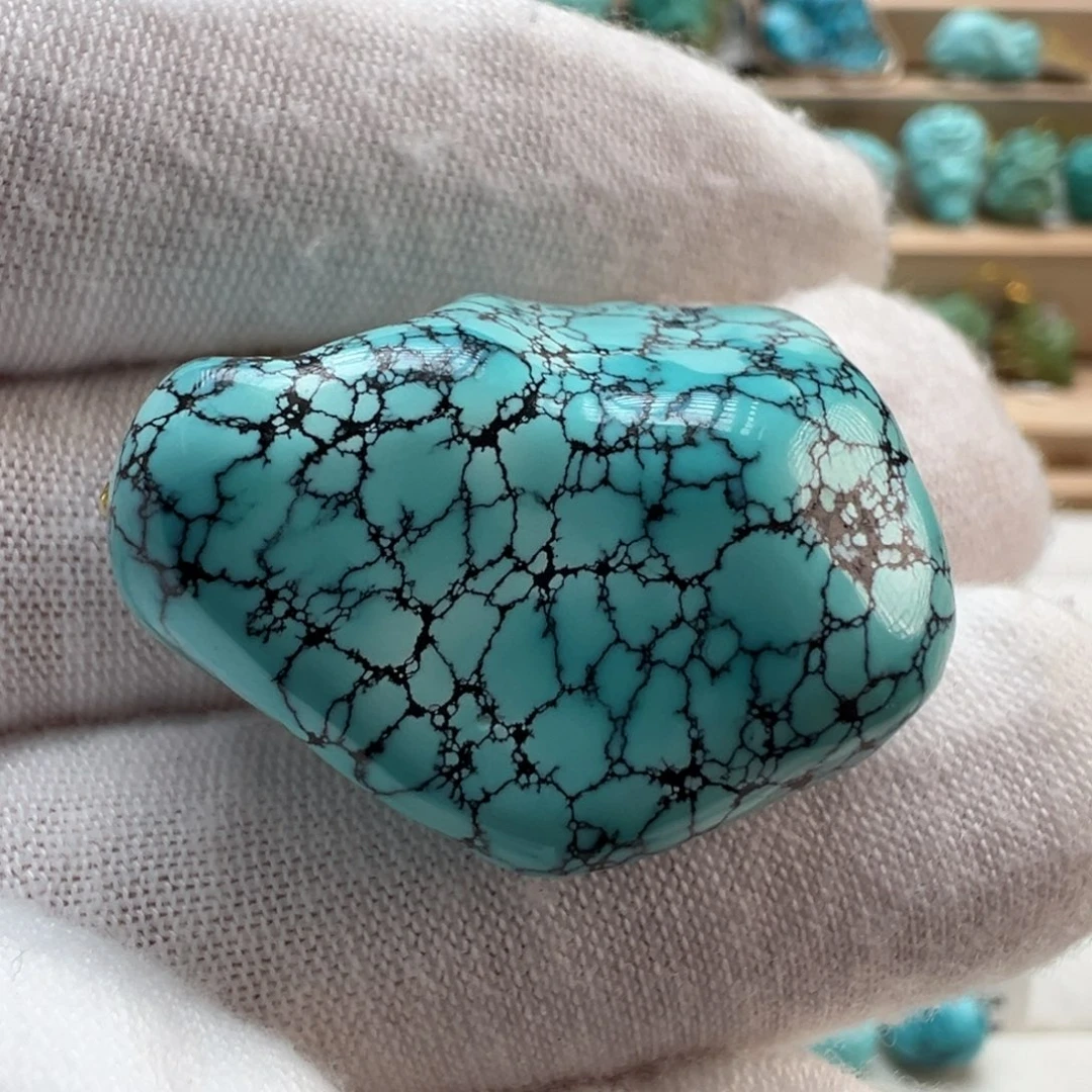 绿松石未镶嵌配饰19.5*29.1