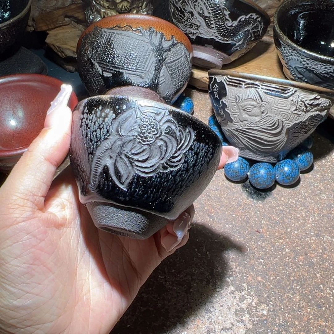 茶盏知否建盏茶器莲