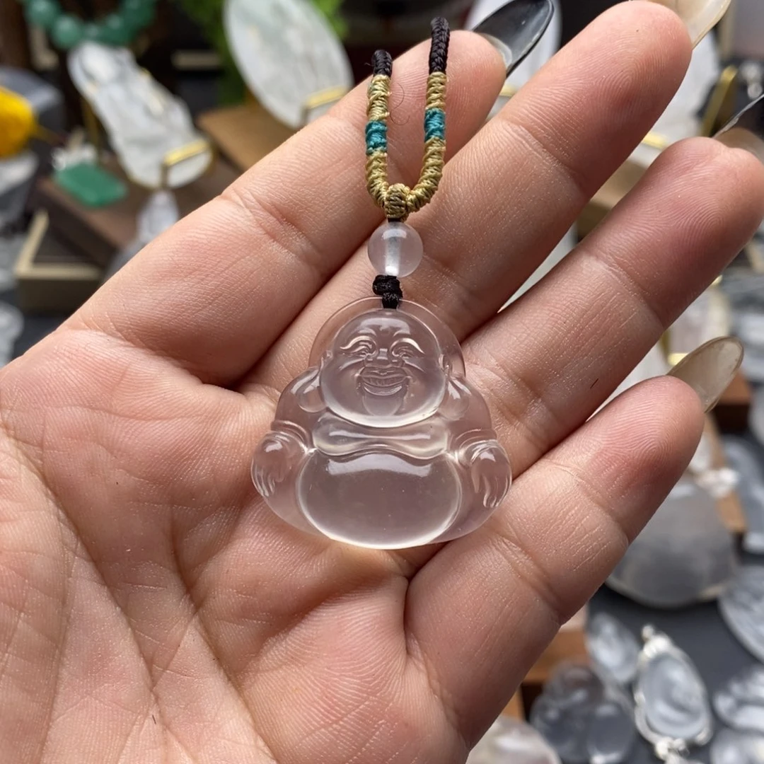 石英质玉颈饰未镶嵌川*文