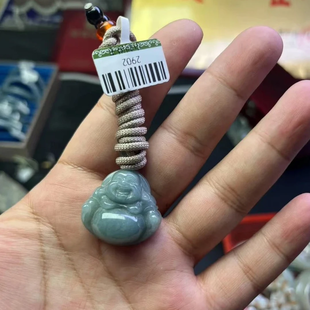 天然翡翠佛公吊坠多样性拍一发一
