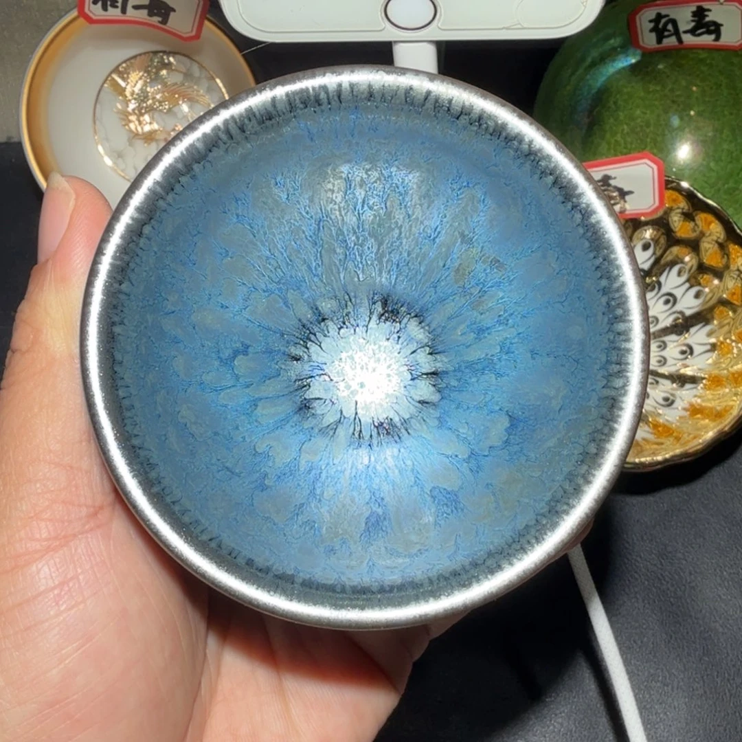 茶盏建窑建盏主人杯