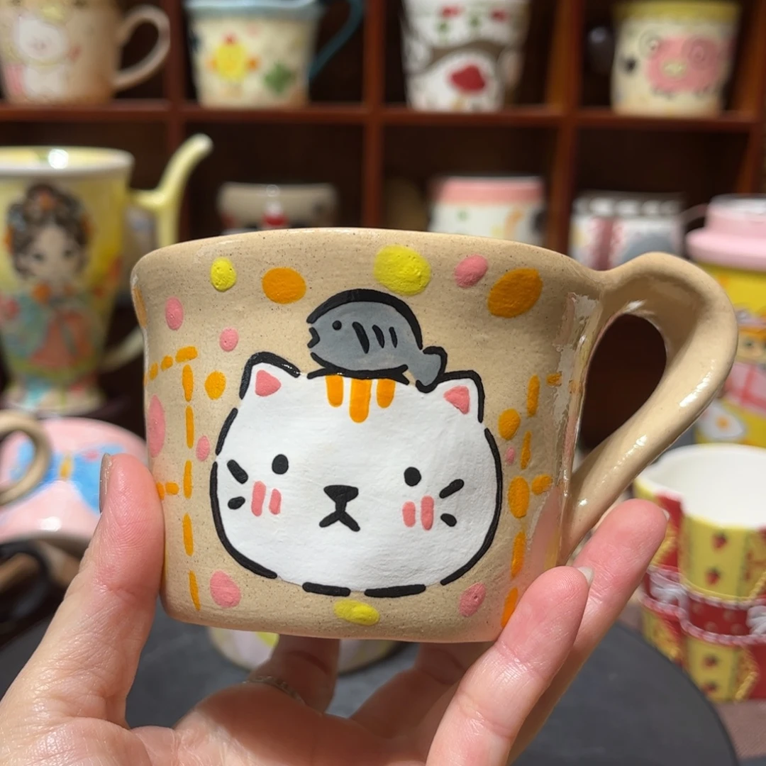 陶杯子景德镇陶瓷马克杯