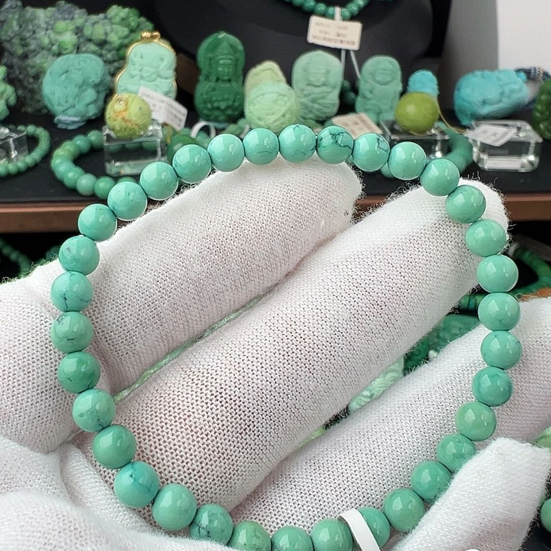 绿松石未镶嵌绿松石主播万丽