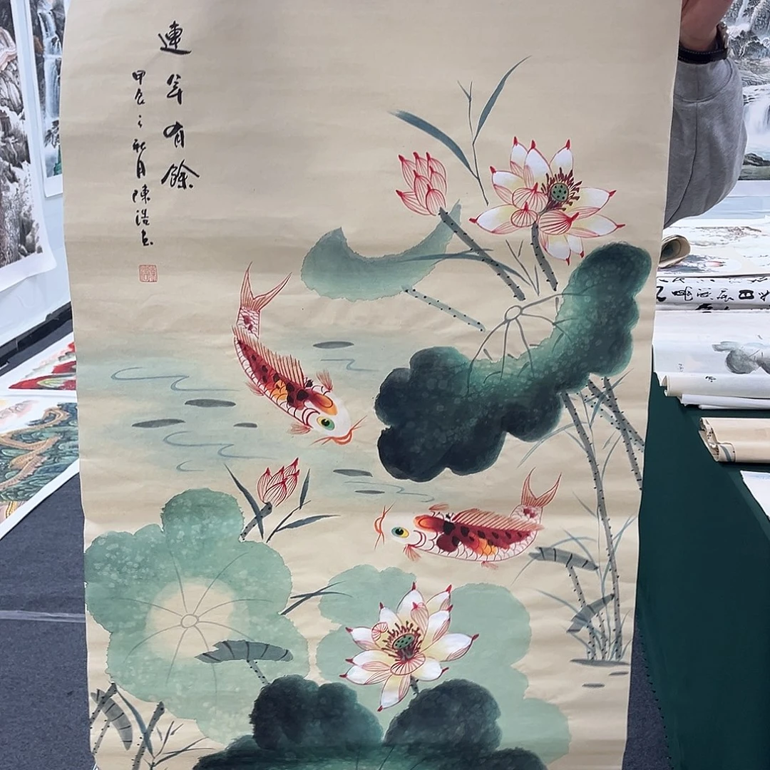 国画宣纸国画纯手绘作品