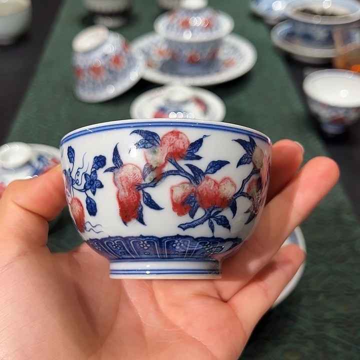 微瑕臻玉古坊原矿孔雀石釉里红