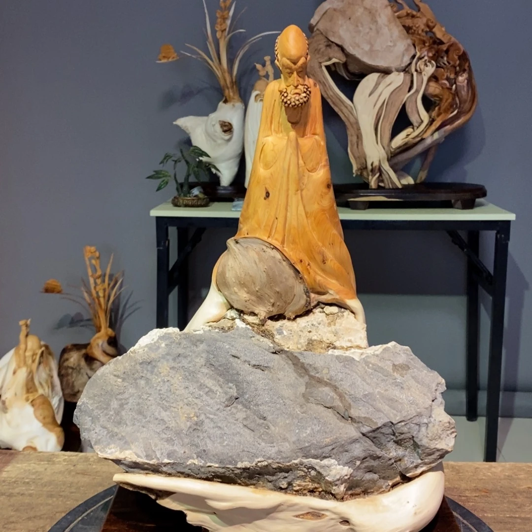 柏木（崖柏）崖柏木雕刻