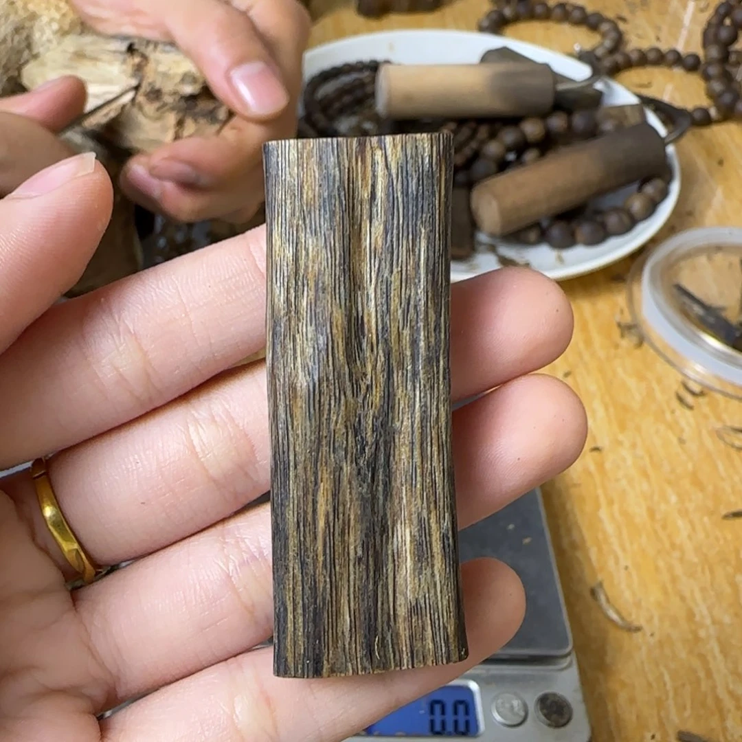 沉香沉香碎屑绿棋牌子7g