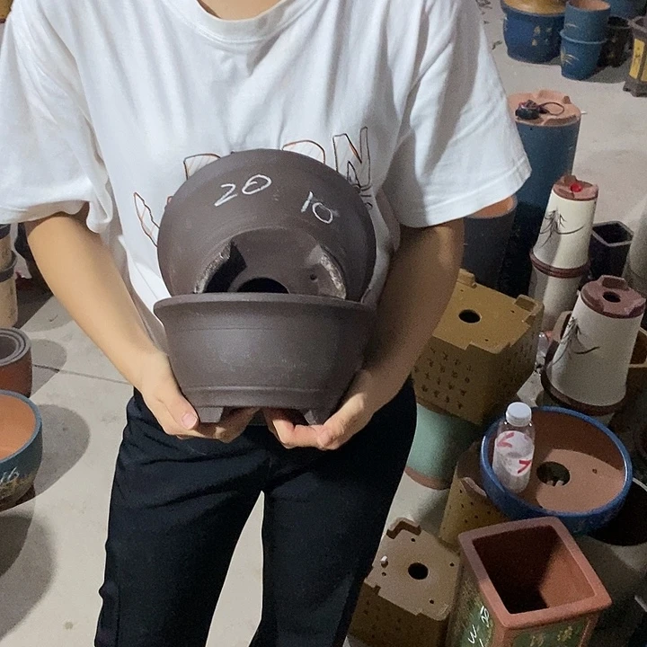 紫砂花盆紫砂花盆