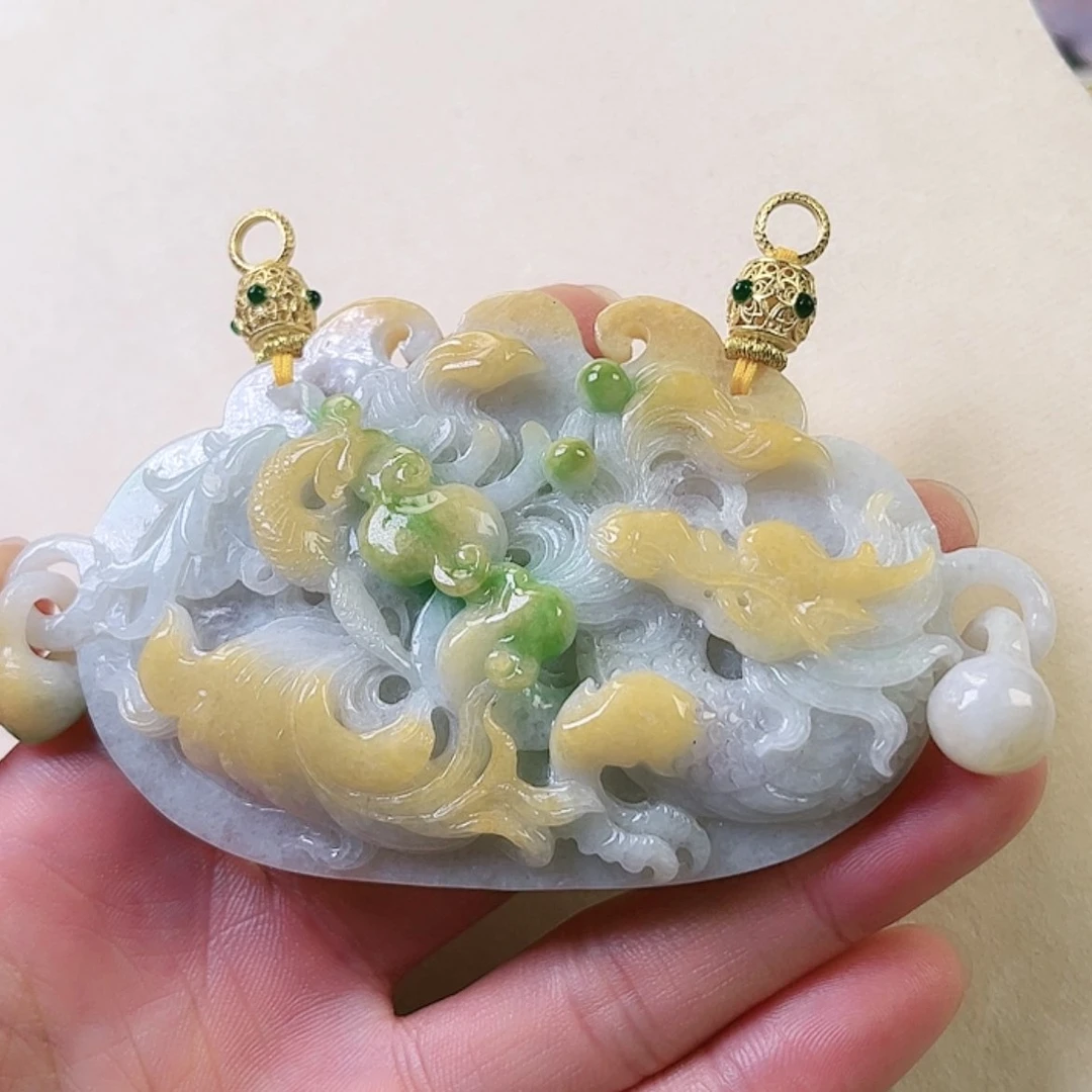 【闪购商品】翡翠颈饰未镶嵌挂件