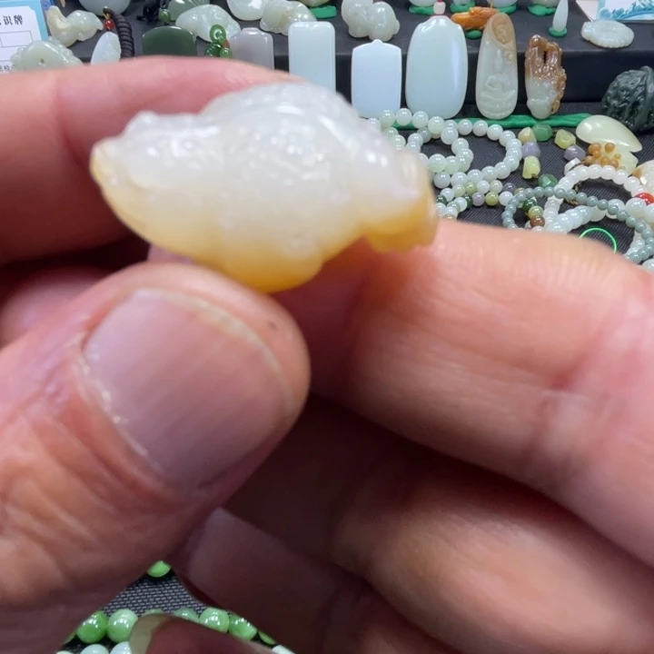 吊坠(不含链)未镶嵌和田玉