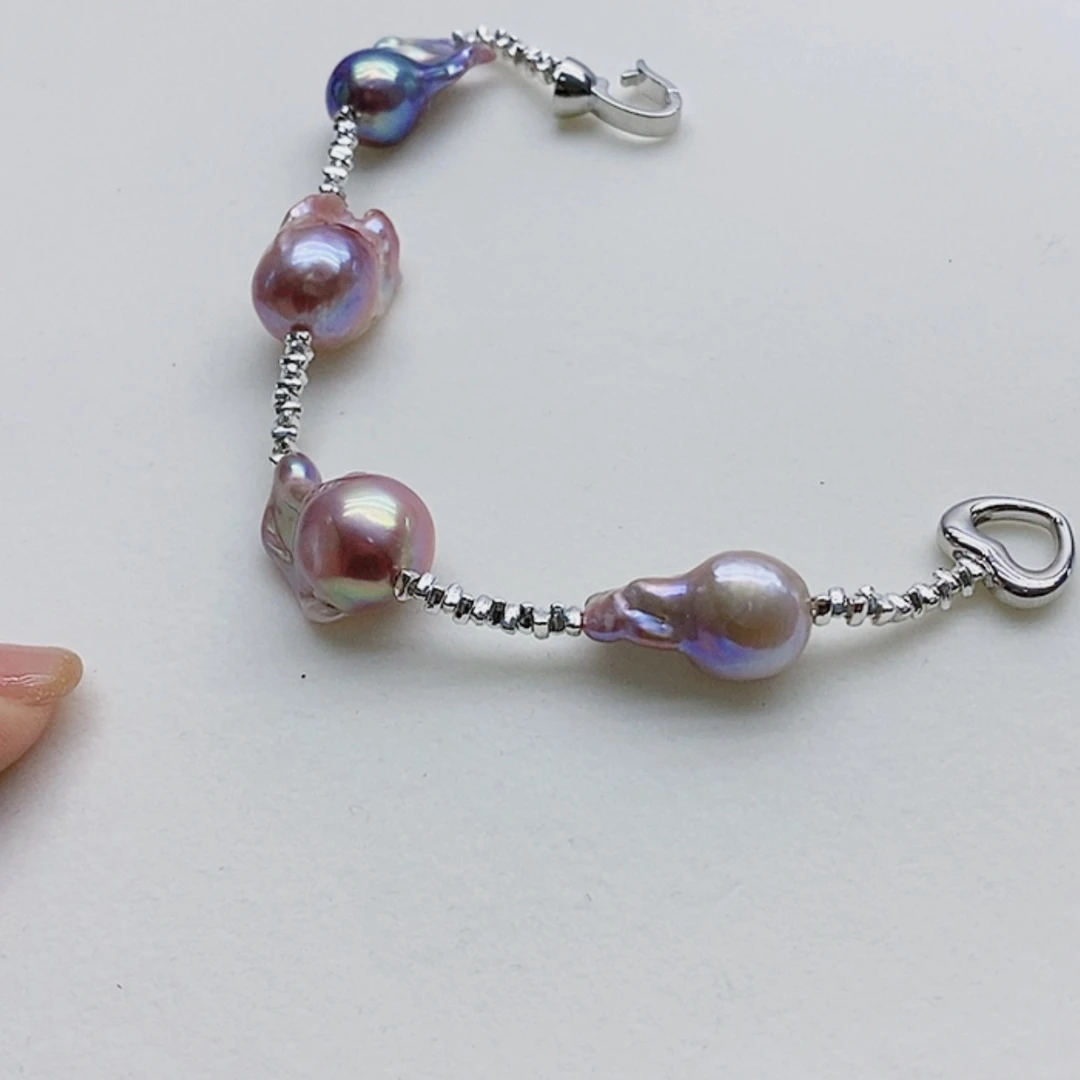 【闪购商品】淡水珍珠耳饰银S925镶嵌