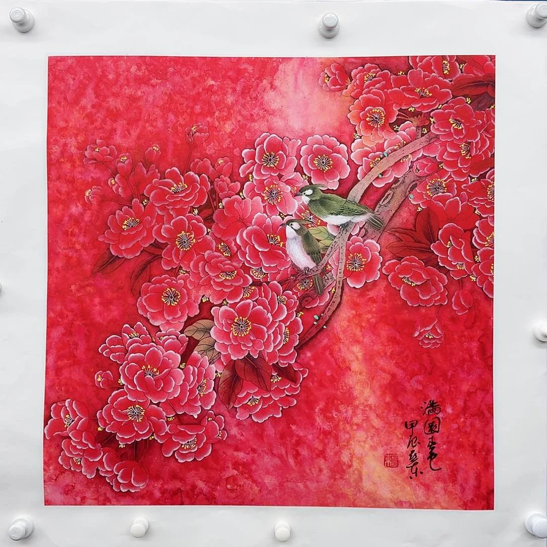 国画多次参加国内外重大