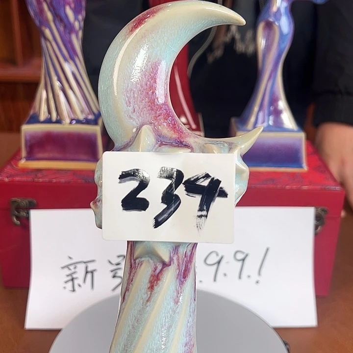 瓷摆件中高端钧瓷摆件新号开播