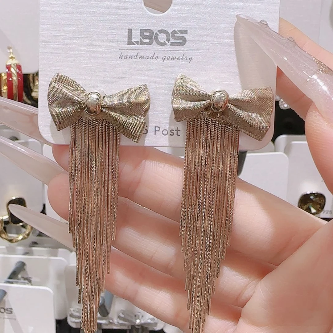 锆石铜合金925银耳环