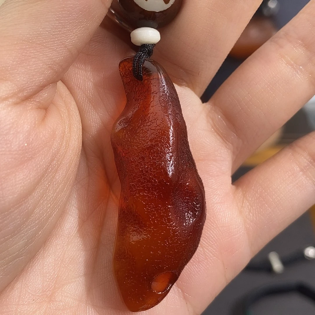 未镶嵌琥珀裸石我