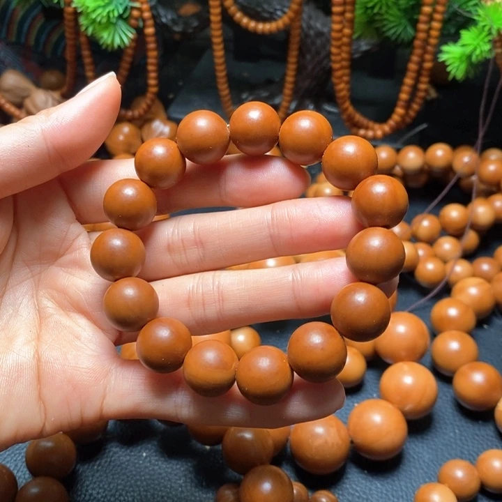 橄榄核手串幸****康1.4尺寸微花