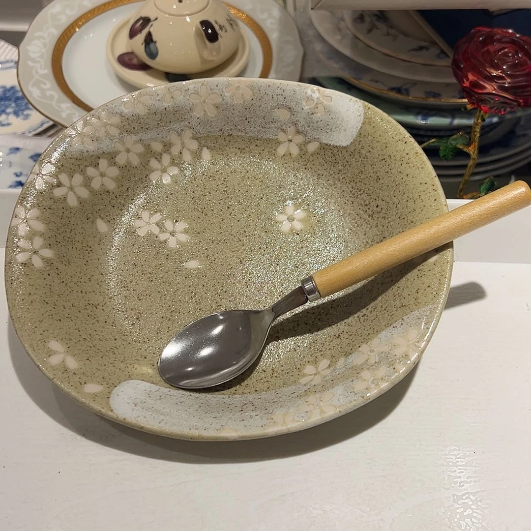 M***1陶美美哒樱花盘子1个哈哈哈