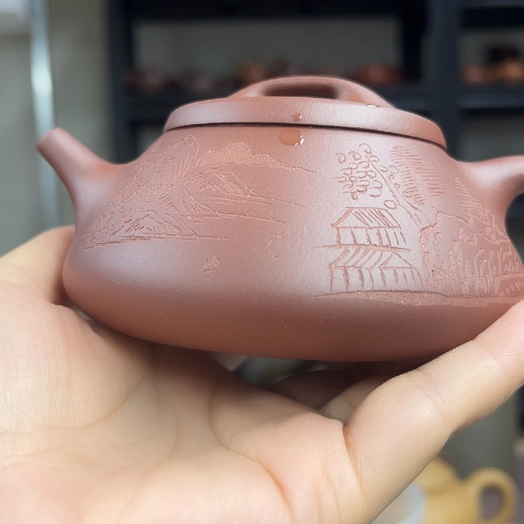 那瓢200cc紫泥微瑕的