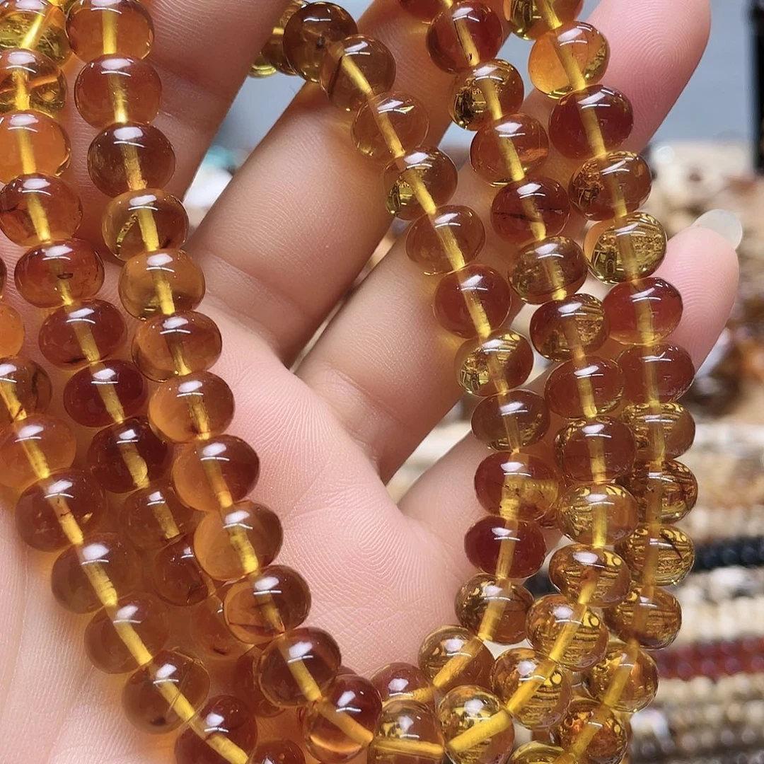 琥珀裸石未镶嵌幸**8九