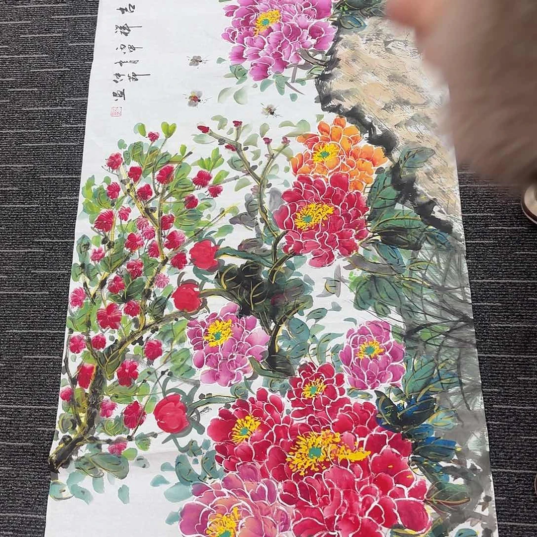 国画国画作品纯手绘