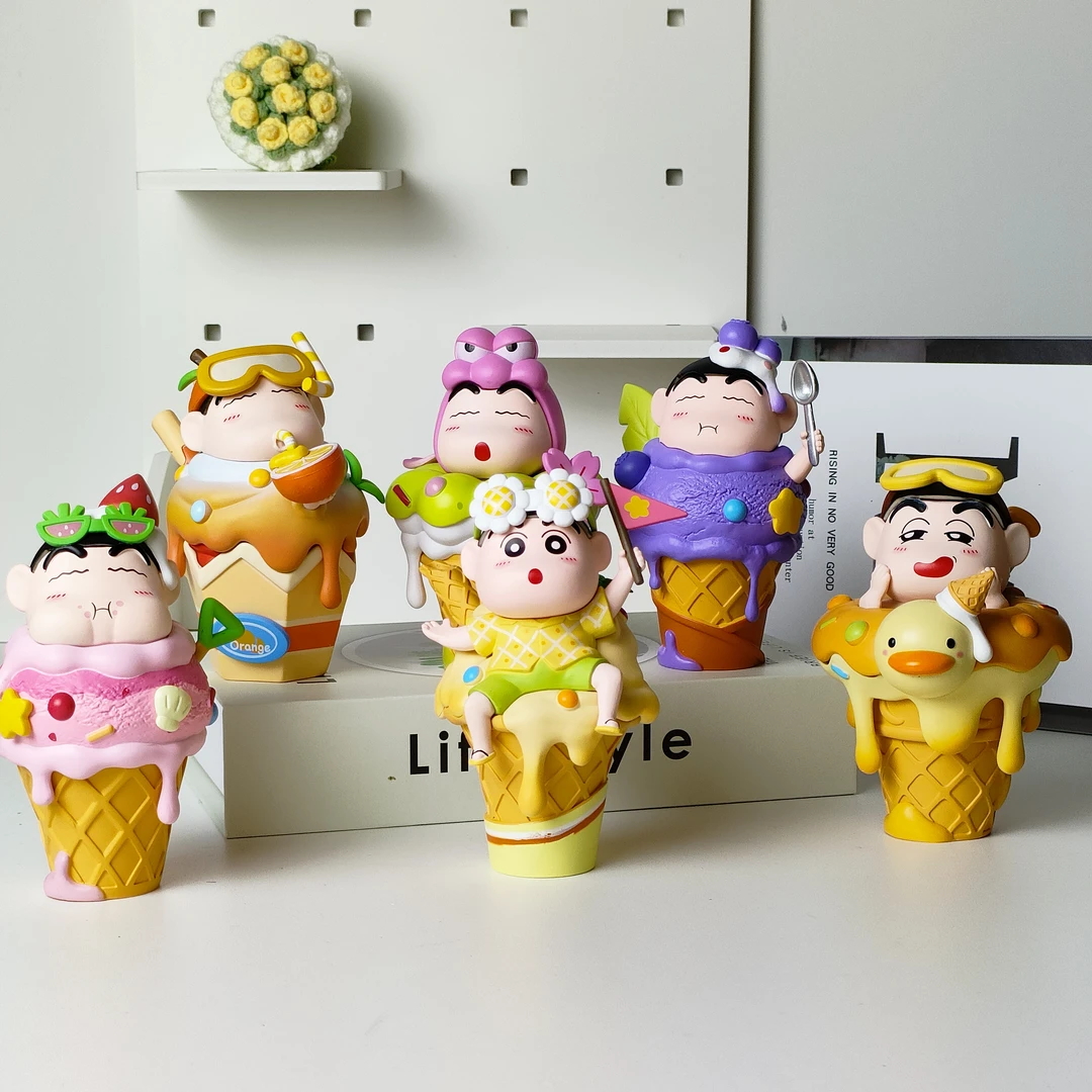 《6款冰淇淋盲盒小新手办：把童真裹进甜筒，一口咬碎夏日闷热》儿童