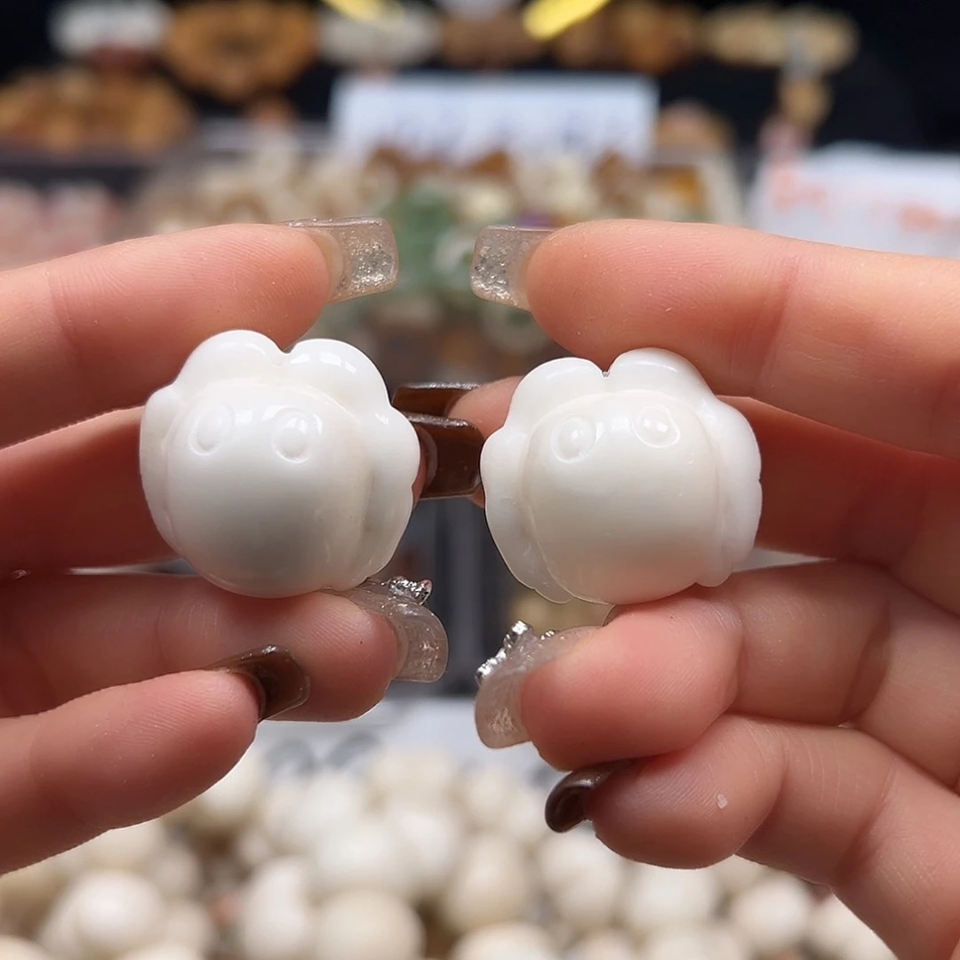 菩提根/象牙果手串白螃蟹2颗