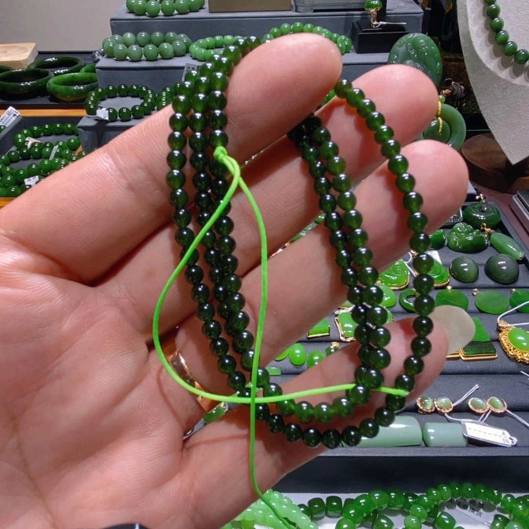 未镶嵌手链和田玉（碧玉）