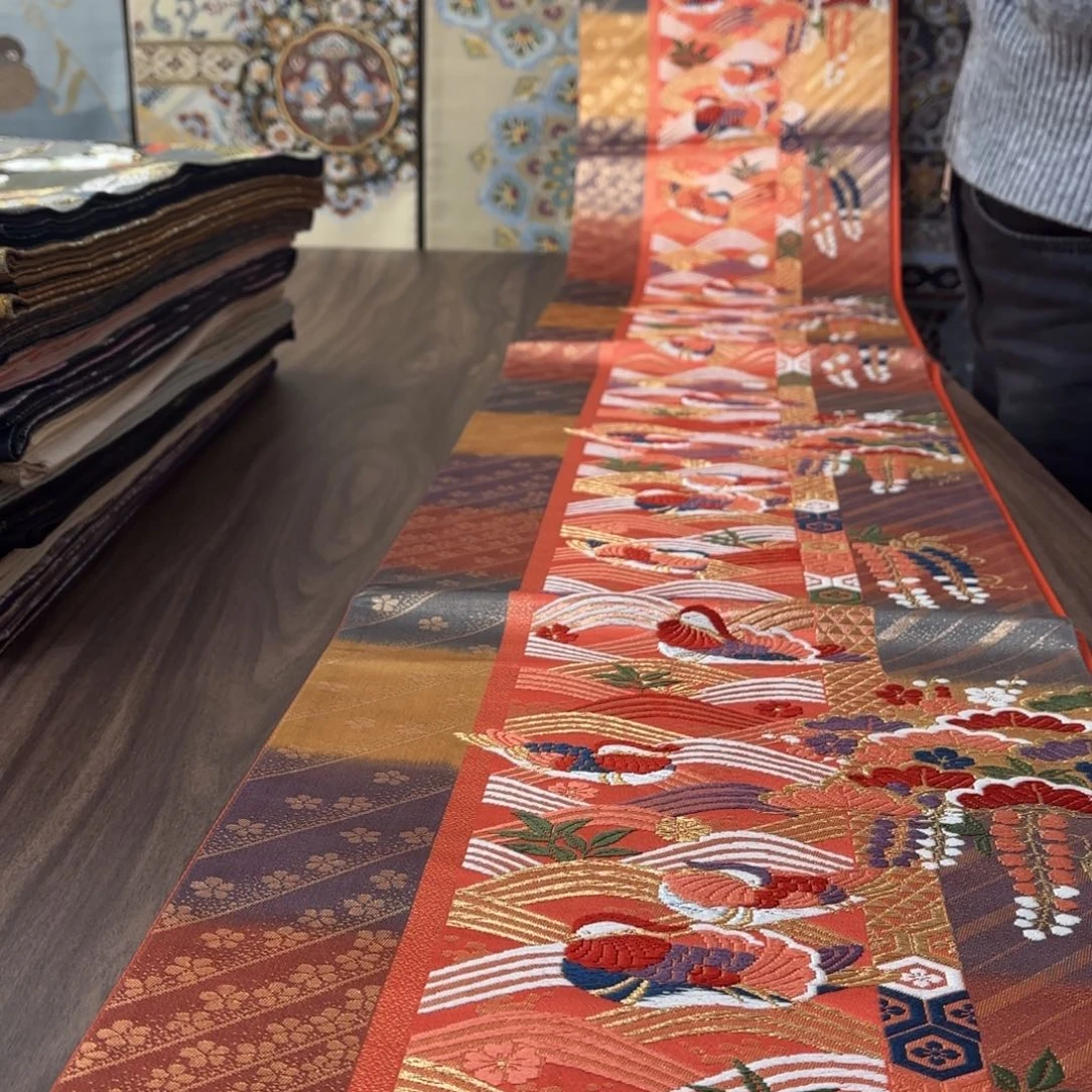 织绣唐锦西阵织带子