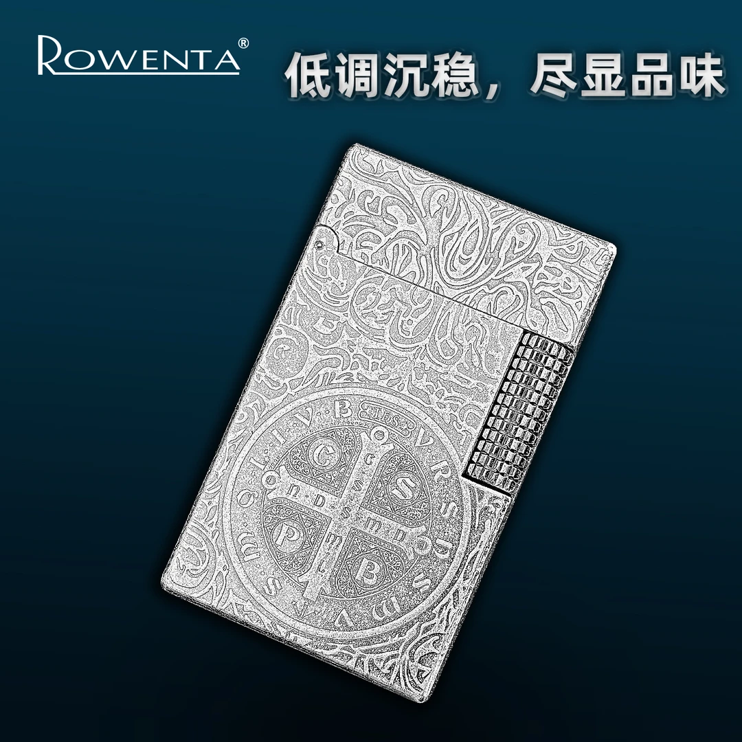 好运达钢音朗声古银煤油打火机新款复古黄铜侧滑轮高颜值礼物正品