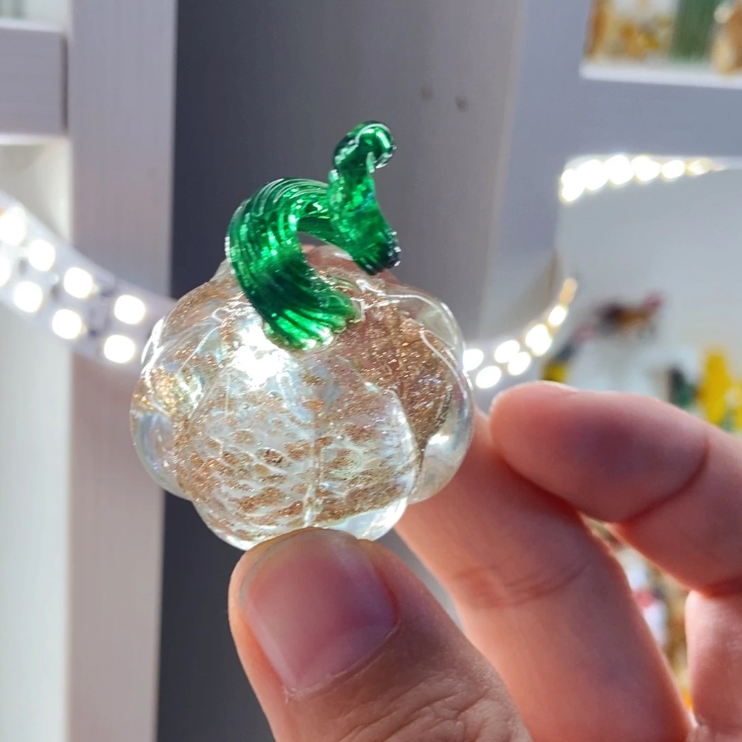 琉璃手工艺品南瓜