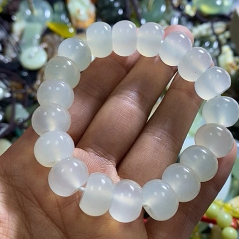 岫玉手链未镶嵌一个